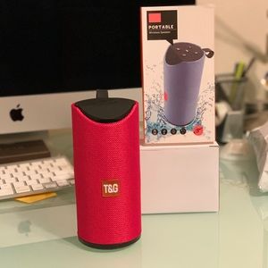 Brand new red Bluetooth speaker
